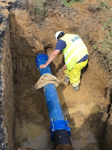 Renouvellement et renforcement des canalisations d’Eau Potable